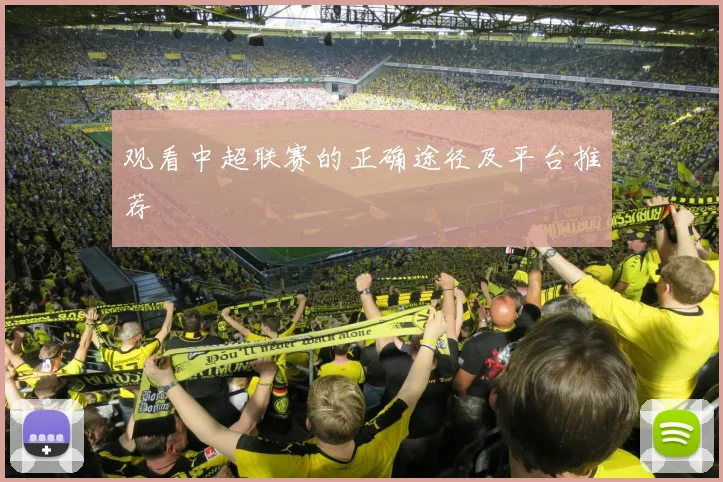 观看中超联赛的正确途径及平台推荐